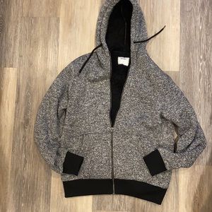 Old navy men’s small cozy full zip  fleece hoodie
